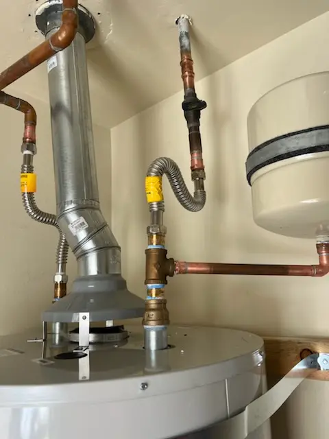 Water heater installation and plumbing repair in South Alameda